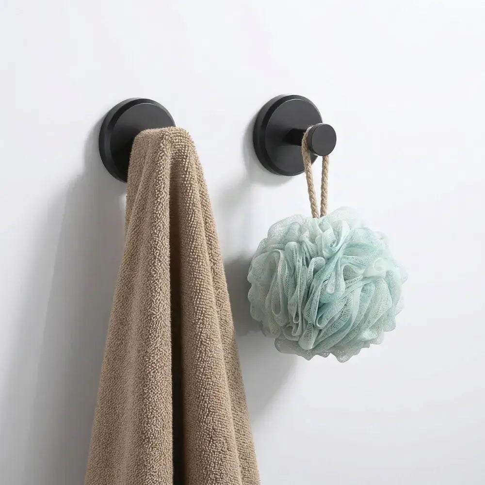 Gancho con Ventosa de Acero Inoxidable – Soporte Resistente para Toallas y Accesorios