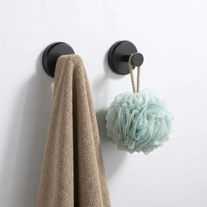 Gancho con Ventosa de Acero Inoxidable – Soporte Resistente para Toallas y Accesorios