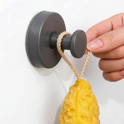 Gancho con Ventosa de Acero Inoxidable – Soporte Resistente para Toallas y Accesorios